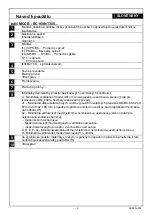 Preview for 10 page of OEZ BC160NT305 Series Instructions For Use Manual