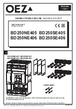 OEZ BD250NE405 Instructions For Use Manual preview