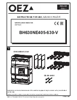 OEZ BH630NE305-630-V Instructions For Use Manual предпросмотр