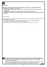 Preview for 12 page of OEZ BL1600SE320 Instructions For Use Manual