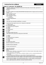 Preview for 20 page of OEZ BL1600SE320 Instructions For Use Manual