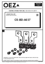 Preview for 1 page of OEZ CS-BD-A037 Instructions For Use Manual