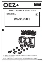 OEZ CS-BD-B021 Instructions For Use Manual preview