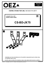 Preview for 1 page of OEZ CS-BD-JX75 Instructions For Use