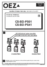 OEZ CS-BD-PS01 Instructions For Use Manual preview