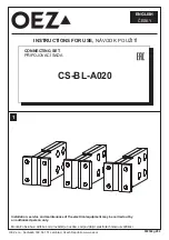 OEZ CS-BL-A020 Instructions For Use Manual preview