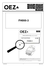 Предварительный просмотр 9 страницы OEZ FH000-3 Instructions For Use Manual