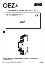 Предварительный просмотр 1 страницы OEZ LMA Instructions For Use Manual