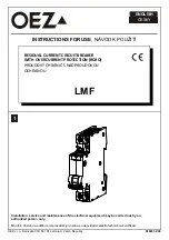 Preview for 1 page of OEZ LMF Instructions For Use Manual