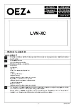 Preview for 4 page of OEZ LVN-XC Instructions For Use Manual