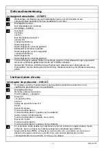 Preview for 6 page of OEZ LVN-XC Instructions For Use Manual