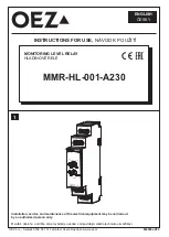 OEZ MINIA MMR-HL-001-A230 Instructions For Use Manual preview