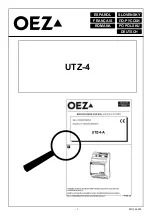 Предварительный просмотр 5 страницы OEZ MINIA UTZ-4-A Instructions For Use Manual