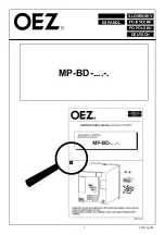 Предварительный просмотр 25 страницы OEZ MP-BD Series Instructions For Use Manual