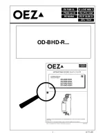 Предварительный просмотр 9 страницы OEZ OD-BHD-RA03 Instructions For Use Manual