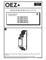 Preview for 1 page of OEZ OD-BHD-RX01 Instructions For Use Manual