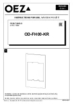 OEZ OD-FH00-KR Instructions For Use Manual preview