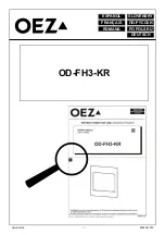 Предварительный просмотр 5 страницы OEZ OD-FH3-KR Instructions For Use Manual