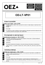 Preview for 3 page of OEZ OD-LT-VP01 Instructions For Use