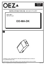 OEZ OD-MA-DK Instructions For Use предпросмотр