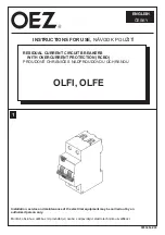 OEZ OLFI Instructions For Use preview