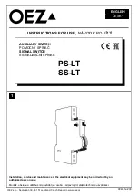 OEZ PS-LT Instructions For Use Manual preview