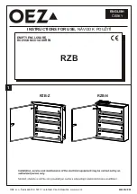 OEZ RZB-Z Instructions For Use Manual preview