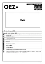 Preview for 10 page of OEZ RZB-Z Instructions For Use Manual