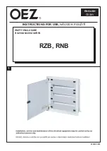 OEZ RZB Instructions For Use Manual preview