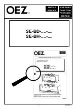 Preview for 9 page of OEZ SE-BD DTV3 Series Instructions For Use Manual