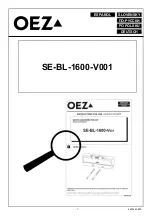 Предварительный просмотр 3 страницы OEZ SE-BL-1600-V001 Instructions For Use Manual