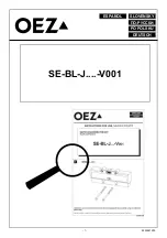 Preview for 3 page of OEZ SE-BL-J-V001 Series Instructions For Use Manual