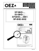 Preview for 5 page of OEZ SP-BHD-***-0001 Instructions For Use Manual