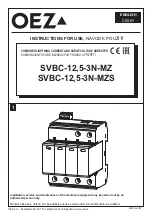 OEZ SVBC-12,5-3N-MZ Instructions For Use Manual preview