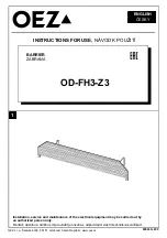 Предварительный просмотр 1 страницы OEZ Varius OD-FH3-Z3 Instructions For Use Manual