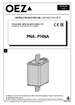 Preview for 1 page of OEZ Varius PNA Instructions For Use Manual