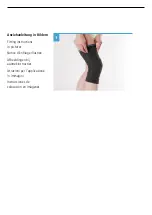 Предварительный просмотр 2 страницы Ofa Bamberg dynamics plus Knee Support Instructions For Use Manual