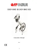 OFF CARR EASY-BIKE Instruction Manual preview