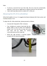 Preview for 21 page of OFF CARR EASY-BIKE Instruction Manual