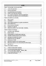 Предварительный просмотр 22 страницы OFFCAR 80PQE10I Instruction Manual For Installation, Maintenance And Use