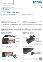 Preview for 2 page of Offel AT-1T 2ATT Series User Manual