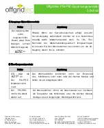 Preview for 20 page of Offgridtec PSI-PRO 12/2000 Manual