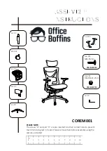 Office Boffins COREM001 Assembly Instructions предпросмотр