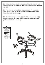 Предварительный просмотр 11 страницы Office Depot 8085683 Assembly Instructions Manual