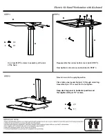 Предварительный просмотр 3 страницы office portfolio STANDESK MEMORY Series Assembly Instructions Manual