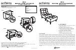 Preview for 2 page of Office Star Products Accents HUDSON HDS51 Operating Instructions