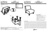 Preview for 2 page of Office Star Products Accents MAGNOLIA MAG51 Operating Instructions