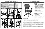 Office Star Products Air Grid Operating Instructions preview