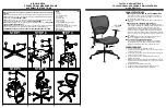 Preview for 2 page of Office Star Products Air Grid Operating Instructions