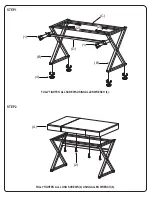 Предварительный просмотр 3 страницы Office Star Products ANDREA ADR789-BK Assembly Instructions